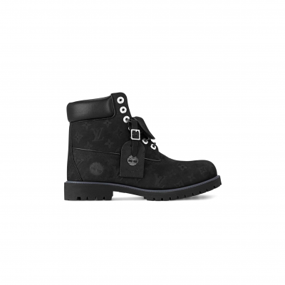 LOUIS VUITTON X TIMBERLAND 6″ ANKLE BOOT BLACK MONOGRAM 1AD73H